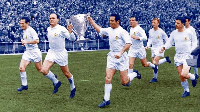 Real Madrid vô địch C1 5 lần liên tiếp